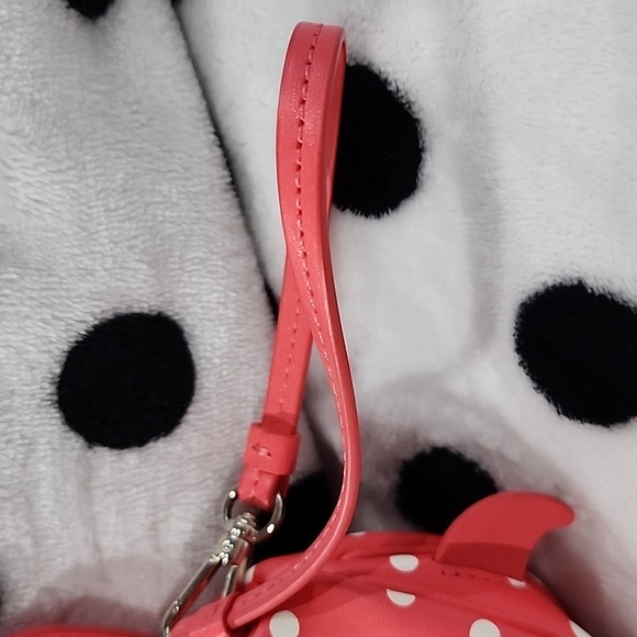 EUC- Kate Spade Peach Melba Shelly Crab Wristlet- Limited Edition & Discontinued - Picture 5 of 6